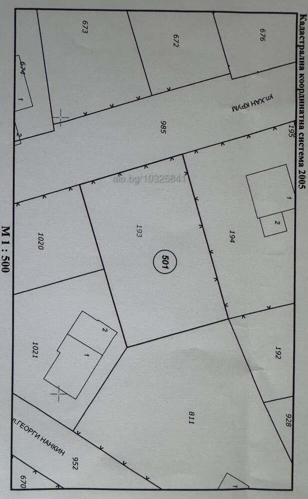 Парцел в с. Крушевец, Област Бургас - 600 кв.м за 67 €/кв.м - Снимка #1