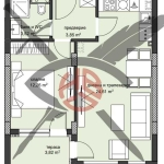 Двустаен апартамент в Пловдив, Христо Смирненски - 67 кв.м за 1071 €/кв.м - Снимка #1