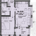 Двустаен апартамент в София, Люлин 5 - 71 кв.м за 1565 €/кв.м - Снимка #1