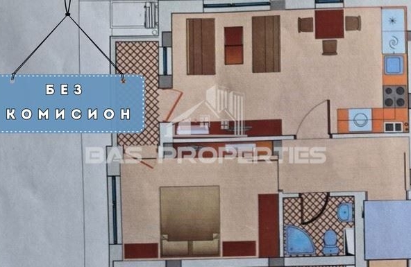 Двустаен апартамент в София, Малинова долина - 65 кв.м за 1142 €/кв.м - Снимка #1