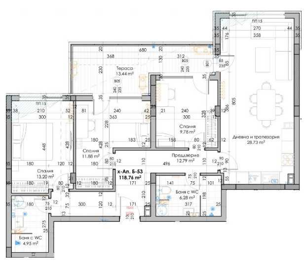 Многостаен апартамент в Пловдив, Кючук Париж - 145 кв.м за 885 €/кв.м - Снимка #1
