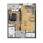 Дава се под наем Двустаен апартамент в Пловдив, Остромила - 72 кв.м за 67029.81 € - Снимка #1