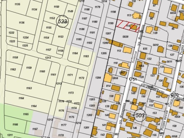 Парцел в София, Бенковски - 392 кв.м за 200 €/кв.м - Снимка #1