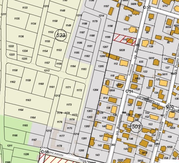 Парцел в София, Медицинска академия - 392 кв.м за 200 €/кв.м - Снимка #1