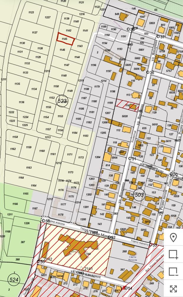 Парцел в София, Медицинска академия - 392 кв.м за 200 €/кв.м - Снимка #1