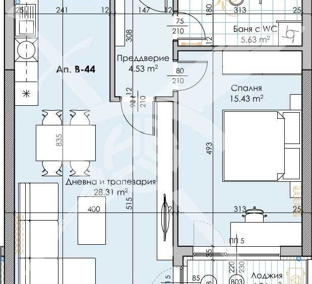 Двустаен апартамент в Пловдив, Кършияка - 79 кв.м за 1640 €/кв.м - Снимка #1
