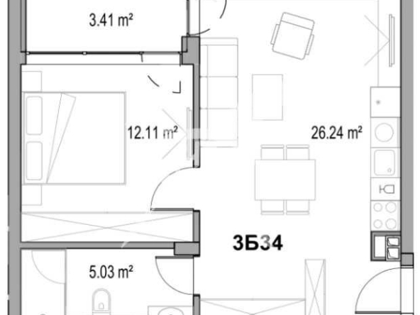 Двустаен апартамент в Пловдив, Христо Смирненски - 65 кв.м за 1991 €/кв.м - Снимка #1