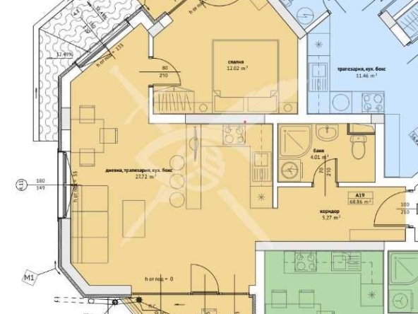 Двустаен апартамент в Созопол - 79 кв.м за 1037 €/кв.м - Снимка #1