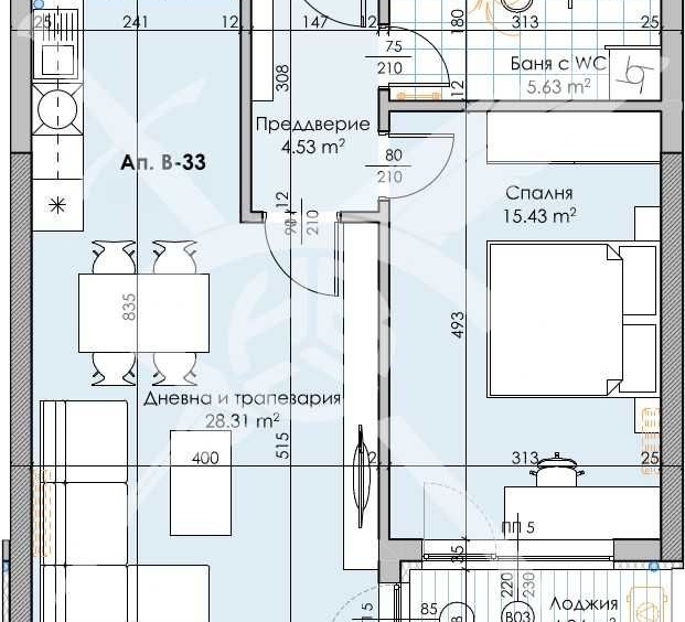 Двустаен апартамент в Пловдив, Кършияка - 79 кв.м за 1357 €/кв.м - Снимка #1