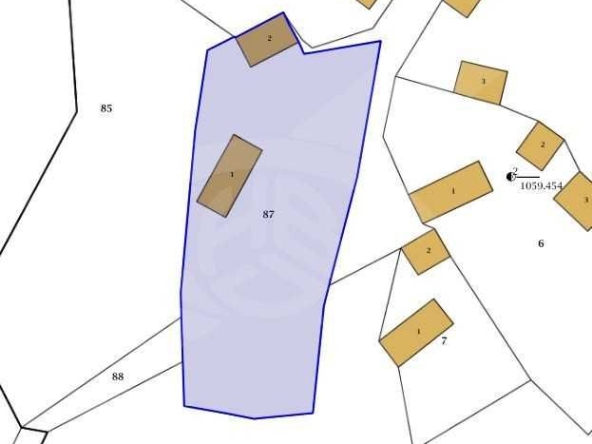 Парцел в с. Сини връх, Област Пловдив - 2050 кв.м за 25 €/кв.м - Снимка #1