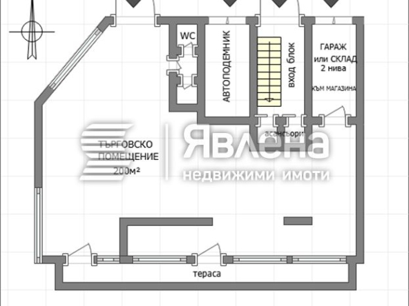 Магазин в Варна, Владислав Варненчик - 200 кв.м за 1200 €/кв.м - Снимка #1