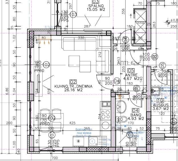 Двустаен апартамент в Пловдив, Беломорски - 70 кв.м за 561 €/кв.м - Снимка #1