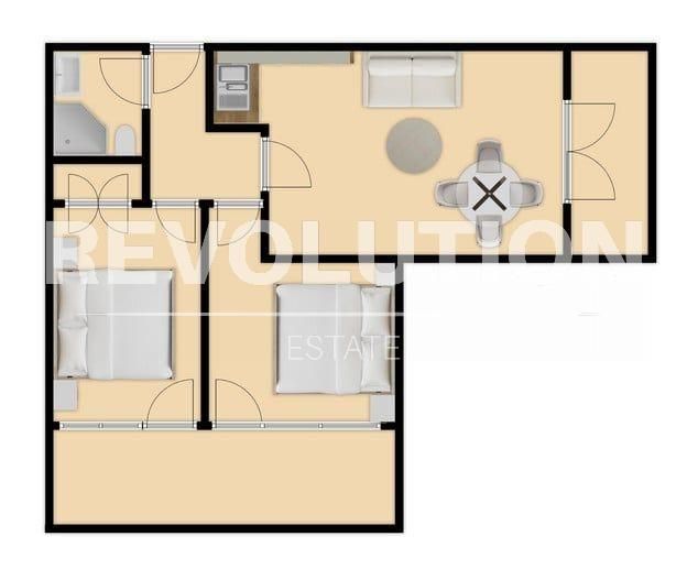 Тристаен апартамент в Пловдив, Южен - 90 кв.м за 1362 €/кв.м - Снимка #1