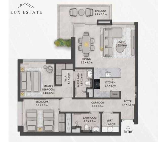 Тристаен апартамент в София, Дружба 2 - 110 кв.м за 1528 €/кв.м - Снимка #1