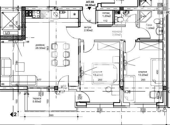 Двустаен апартамент в Пловдив, Беломорски - 98 кв.м за 1089 €/кв.м - Снимка #1