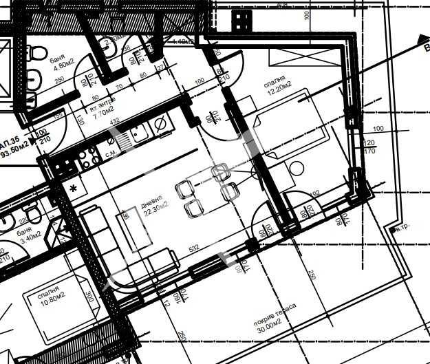 Двустаен апартамент в Пловдив, Южен - 108 кв.м за 1075 €/кв.м - Снимка #1