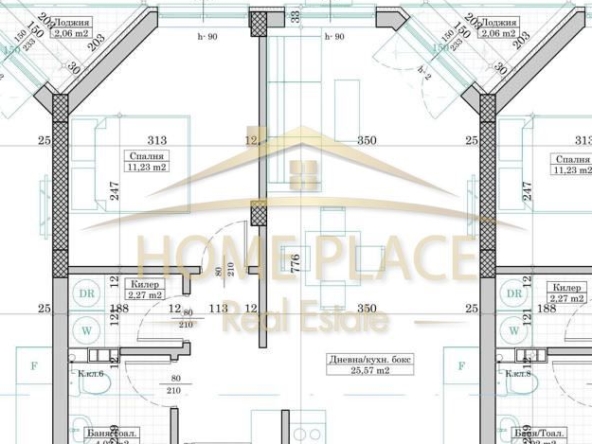 Двустаен апартамент в Варна, Победа - 64 кв.м за 1718 €/кв.м - Снимка #1