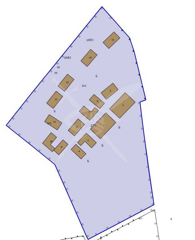 Парцел в Приморско - 4286 кв.м за 206 €/кв.м - Снимка #1