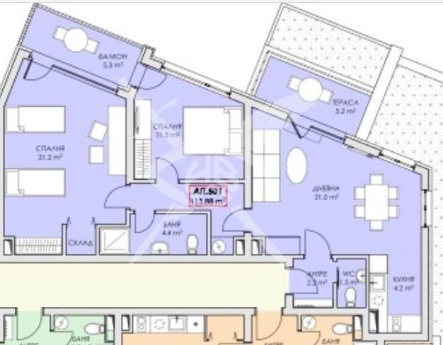 Тристаен апартамент в с. Равда, Област Бургас - 115 кв.м за 1599 €/кв.м - Снимка #1
