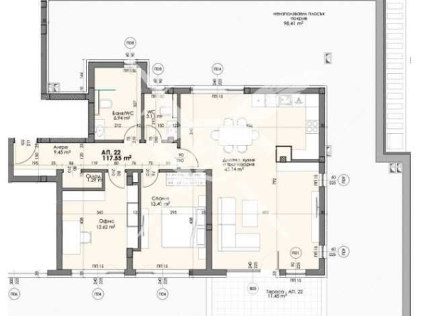 Тристаен апартамент в Пловдив, Христо Смирненски - 245 кв.м за 783 €/кв.м - Снимка #1
