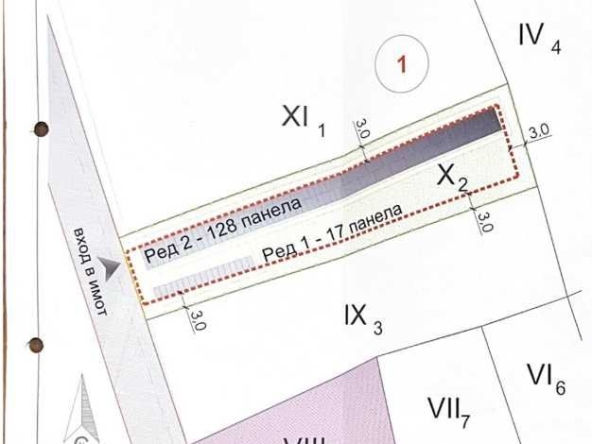Парцел в с. Рисиманово, Област Стара Загора - 1461 кв.м за 56 €/кв.м - Снимка #1
