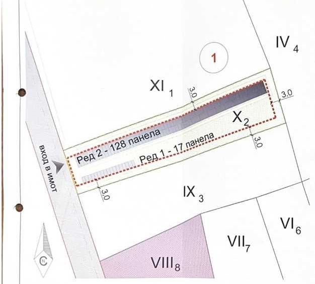 Парцел в с. Рисиманово, Област Стара Загора - 1461 кв.м за 56 €/кв.м - Снимка #1