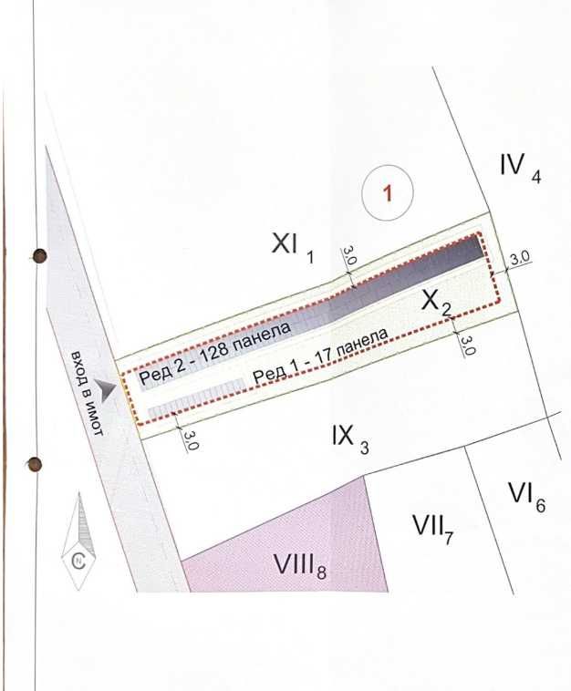 Парцел в с. Рисиманово, Област Стара Загора - 1461 кв.м за 56 €/кв.м - Снимка #1
