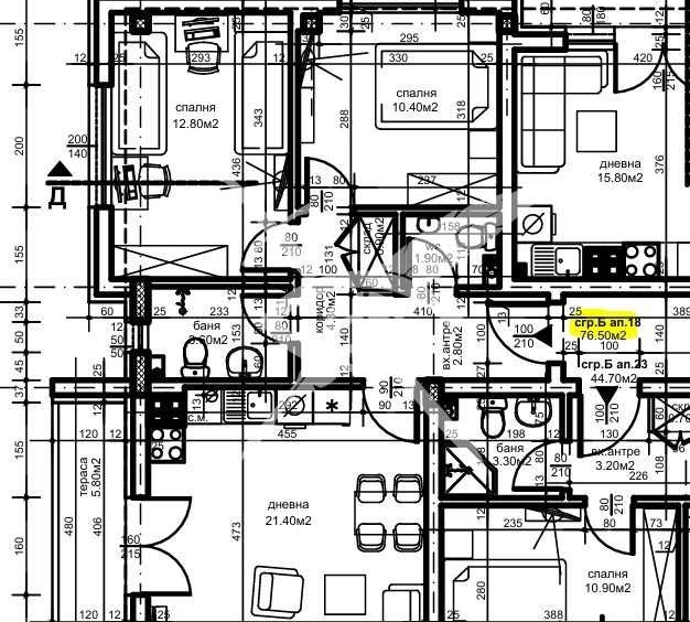 Тристаен апартамент в Пловдив, Христо Смирненски - 91 кв.м за 559 €/кв.м - Снимка #1