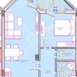 Двустаен апартамент в Бургас, Сарафово - 69 кв.м за 663 €/кв.м - Снимка #1