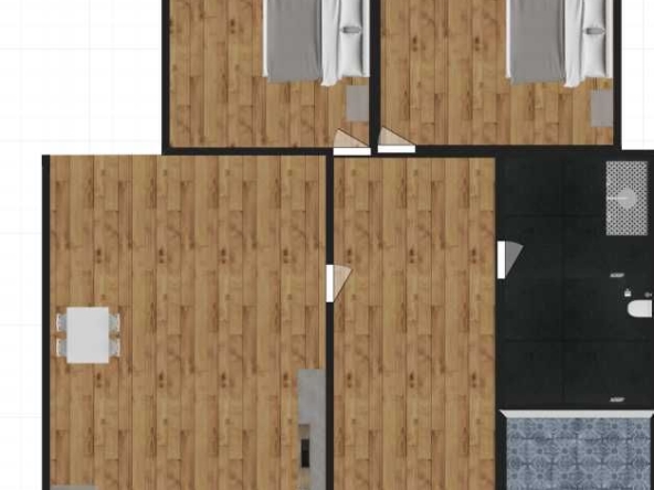 Тристаен апартамент в Бургас, Меден рудник - зона А - 78 кв.м за 997 €/кв.м - Снимка #1