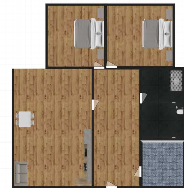 Тристаен апартамент в Бургас, Меден рудник - зона А - 78 кв.м за 997 €/кв.м - Снимка #1