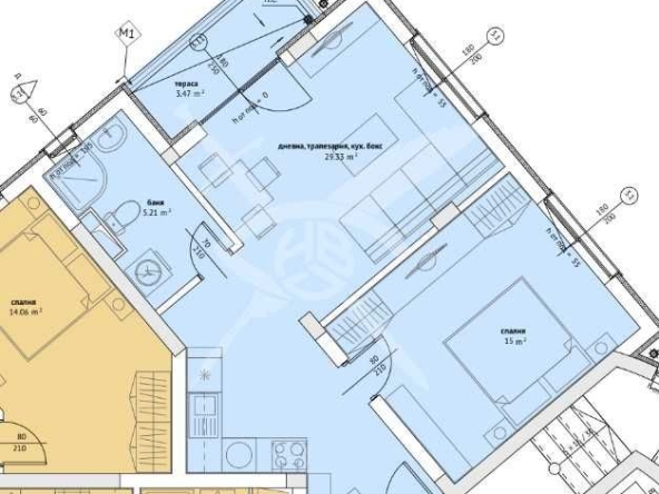 Двустаен апартамент в Созопол - 71 кв.м за 532 €/кв.м - Снимка #1