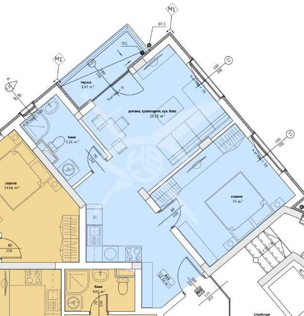 Двустаен апартамент в Созопол - 71 кв.м за 1043 €/кв.м - Снимка #1
