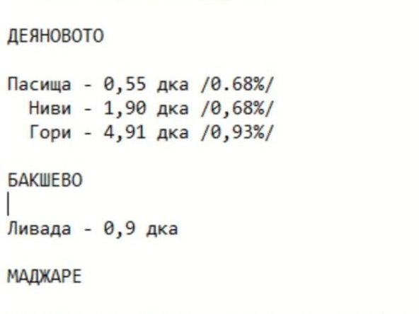 Земеделски имот в Самоков -  кв.м за 537 €/дка - Снимка #1