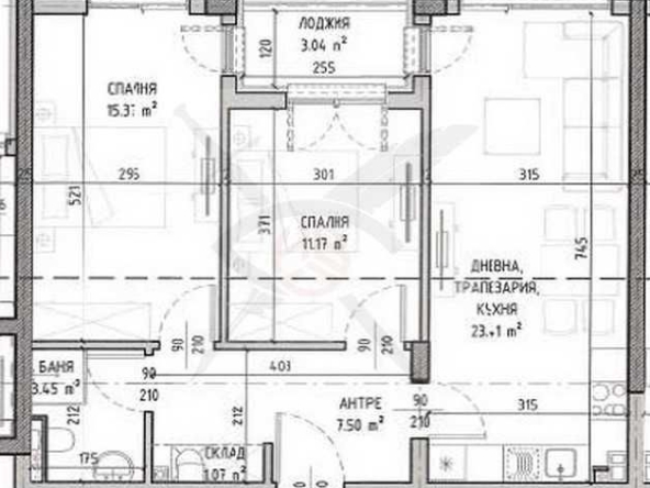 Тристаен апартамент в София, Малинова долина - 88 кв.м за 1594 €/кв.м - Снимка #1