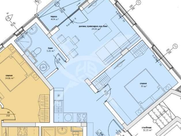 Двустаен апартамент в Созопол - 71 кв.м за 532 €/кв.м - Снимка #1