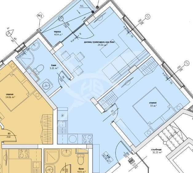 Двустаен апартамент в Созопол - 71 кв.м за 532 €/кв.м - Снимка #1