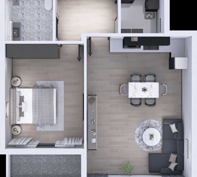 Двустаен апартамент в Пловдив, Остромила - 75 кв.м за 855 €/кв.м - Снимка #1