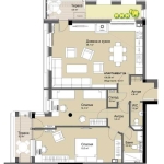 Тристаен апартамент в София, Красно село - 124 кв.м за 1382 €/кв.м - Снимка #1