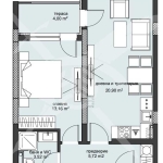 Двустаен апартамент в Пловдив, Христо Смирненски - 68 кв.м за 1301 €/кв.м - Снимка #1