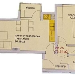 Двустаен апартамент в Шумен, Добруджански - 75 кв.м за 1190 €/кв.м - Снимка #1