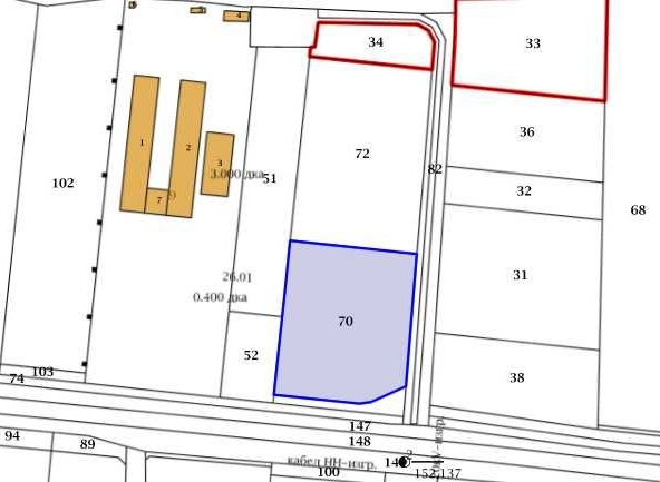 Парцел в с. Ягодово, Област Пловдив - 4640 кв.м за 32 €/кв.м - Снимка #1