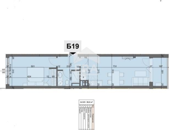 Двустаен апартамент в София, Хаджи Димитър - 69 кв.м за 2537 €/кв.м - Снимка #1