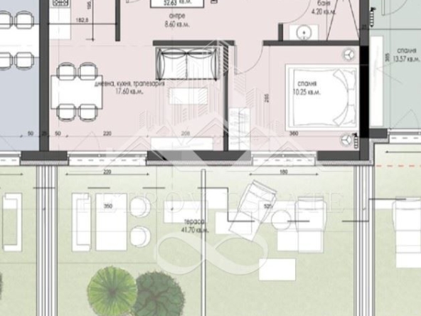 Двустаен апартамент в Велинград - 53 кв.м за 920 €/кв.м - Снимка #1