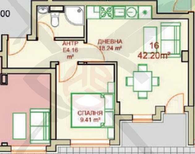 Дава се под наем Двустаен апартамент в София, Студентски град - 52 кв.м за 109452 € - Снимка #1