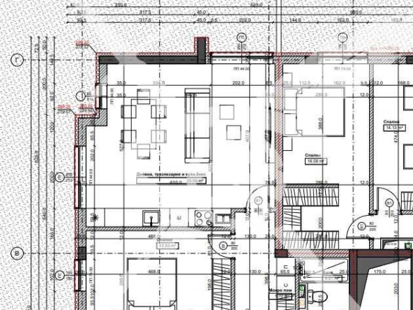 Тристаен апартамент в Асеновград - 94 кв.м за 1543 €/кв.м - Снимка #1