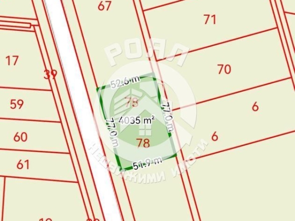 Парцел в с. Костиево, Област Пловдив - 4032 кв.м за 18 €/кв.м - Снимка #1