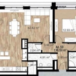 Тристаен апартамент в София, Зона Б-5 - 165 кв.м за 2109 €/кв.м - Снимка #1