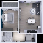 Двустаен апартамент в Пловдив, Остромила - 105 кв.м за 680 €/кв.м - Снимка #1