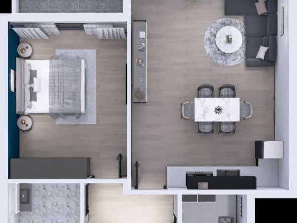 Двустаен апартамент в Пловдив, Остромила - 105 кв.м за 680 €/кв.м - Снимка #1